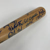 Hall Of Fame Multi Signed Baseball Bat 25 Sigs Chipper Jones JSA COA