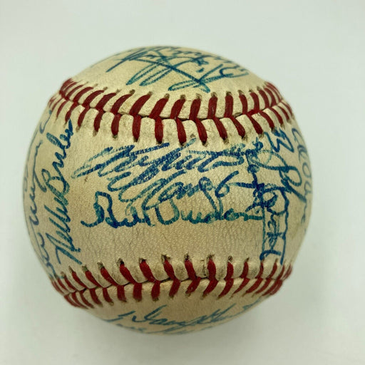 Roberto Clemente Final Season 1972 Pittsburgh Pirates Team Signed Baseball JSA