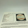 1961 New York Yankees World Series Champs Team Signed Baseball Mickey Mantle JSA
