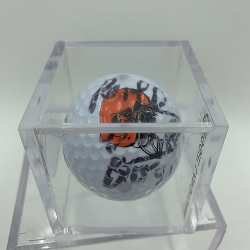 Reggie Langhorne Cleveland Browns Signed Autographed Golf Ball PGA With JSA COA