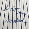 Reggie Jackson HOF 1993 Mr. October Signed Authentic New York Yankees Jersey PSA