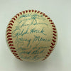 1961 New York Yankees World Series Champs Team Signed Baseball Mickey Mantle JSA