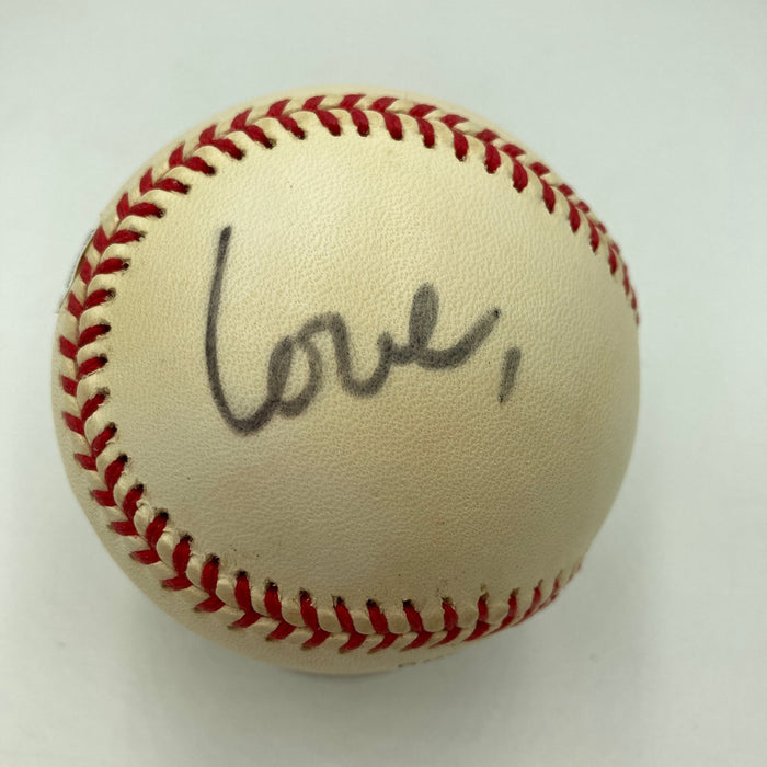 Brooke Shields Signed National League Baseball JSA COA