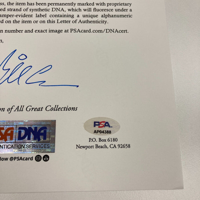 Fritz Pollard Signed 1966 Football First Black Football Player PSA DNA & Beckett