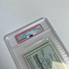 Bill Russell Signed Autographed Bank Check PSA DNA Boston Celtics HOF Legend
