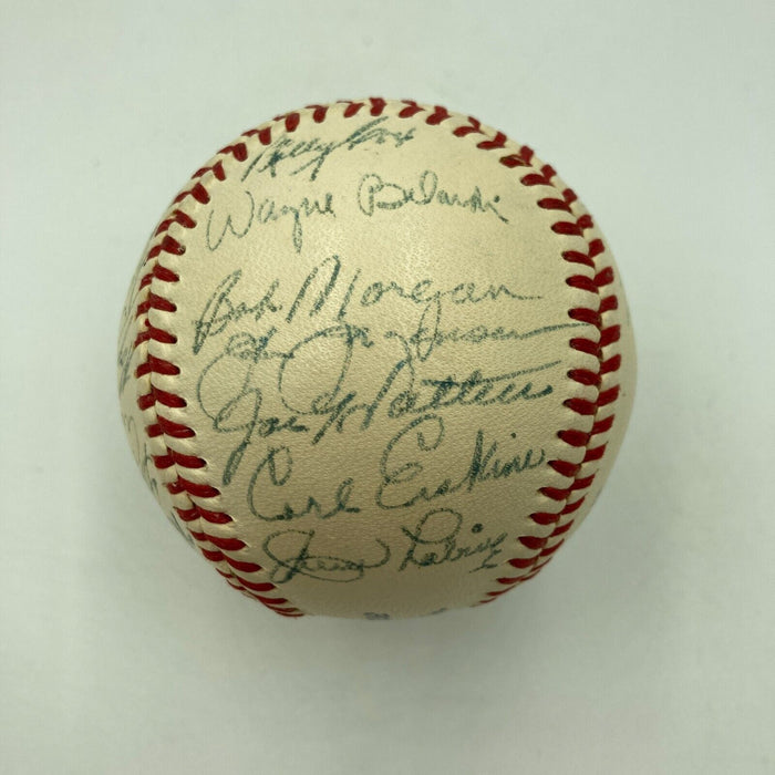 Jackie Robinson 1950 Brooklyn Dodgers Team Signed Baseball PSA DNA & Beckett COA