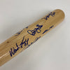 Beautiful 3,000 Hit Club Multi Signed Baseball Bat Willie Mays Hank Aaron JSA