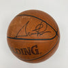 Scottie Pippen Signed Spalding NBA Game Used Chicago Bulls Basketball JSA COA