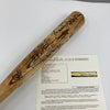 Beautiful Hall Of Fame Multi Signed Baseball Bat Kirby Puckett JSA COA
