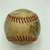 1953 New York Yankees World Series Champs Team Signed Baseball Mickey Mantle JSA