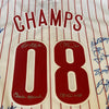 2008 Philadelphia Phillies World Series Champs Team Signed Jersey JSA COA