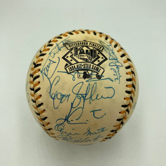 1994 All Star Game National League Team Signed Baseball Barry Bonds PSA DNA COA