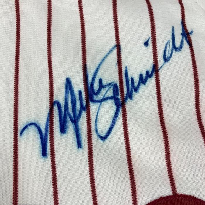Mike Schmidt Signed 1989 Game Model Philadelphia Phillies Jersey With JSA COA