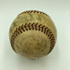 Sal Maglie Signed 9-17-1950 "Sal Maglie Day" Game Used Baseball JSA Sticker