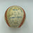 Rookies Of The Year Multi Signed Baseball Cal Ripken Jr Mark Mcgwire 21 Sigs JSA