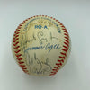 Rookies Of The Year Multi Signed Baseball Cal Ripken Jr Mark Mcgwire 21 Sigs JSA