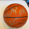 Kobe Bryant 2013-14 Los Angeles Lakers Team Signed Spalding NBA Basketball JSA