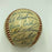 1959 Chicago White Sox AL Champs Team Signed Baseball Nellie Fox JSA COA