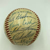 1959 Chicago White Sox AL Champs Team Signed Baseball Nellie Fox JSA COA