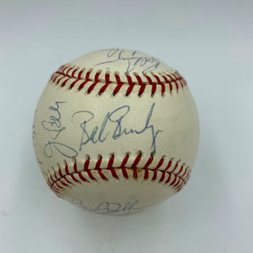 RARE 2001 Arizona Diamondbacks World Series Champs Team Signed Baseball JSA COA