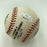 Linkin Park Band Signed Baseball 6 Signatures With Chester Bennington JSA COA