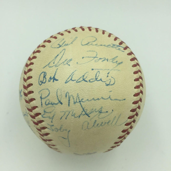 The Finest 1952 Chicago Cubs Team Signed National League Baseball With JSA COA