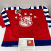 1992 NHL All Star Game Team Signed Authentic CCM Jersey Wayne Gretzky JSA COA