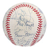 1986 New York Mets World Series Champs Team Signed W.S. Baseball Beckett COA