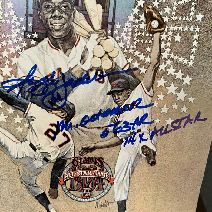 Reggie Jackson "14X AS Mr. October" Signed 1984 All Star Game Program Steiner