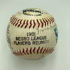 Satchel Paige Hilton Smith Negro League HOF Multi Signed Baseball JSA COA