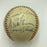 Alex Pompez Willie Mays 1955 Negro League All Star Game Signed Baseball PSA DNA