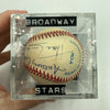 Tony Randall Petula Clark, Hal Linden, Anthony Crivello Signed Baseball JSA COA