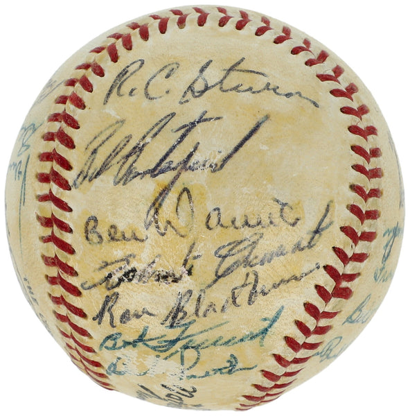 Roberto Clemente 1958 Pittsburgh Pirates Team Signed NL Baseball BAS
