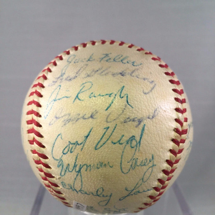 Stunning 1958 Detroit Tigers Team Signed Autographed Baseball Al Kaline PSA DNA