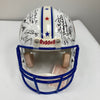 Beautiful Super Bowl MVP's Signed Helmet 40 Sigs With Tom Brady JSA COA