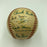 1966 Cleveland Indians Team Signed Official American League Baseball