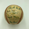1966 Cleveland Indians Team Signed Official American League Baseball