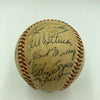 1960 New York Yankees Team Signed Baseball Mickey Mantle & Roger Maris JSA COA