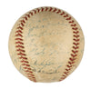 1955 New York Yankees American League Champs Team Signed Baseball JSA