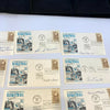Lot Of (25) 1961 Naismith Basketball Hall of Fame Signed First Day Covers FDC