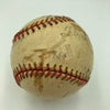 Flint Rhem Single Signed Baseball 1926 1931 St Louis Cardinals World Series PSA
