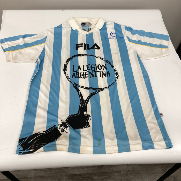 Diego Maradona Signed Argentina National Team Game Jersey JSA COA