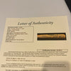 Willie Mays Bobby Thomson Shot Heard Round The World Multi Signed Bat JSA COA