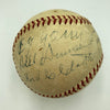 Cy Young & Fred Clarke 1903 First World Series Multi Signed Baseball JSA COA