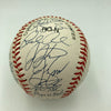 Barry Bonds 1999 San Francisco Giants Team Signed National League Baseball