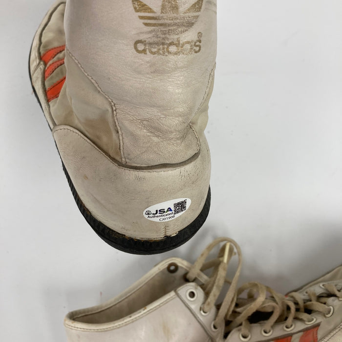 Archie Griffin Signed 1970's Adidas Cleats Shoes JSA COA