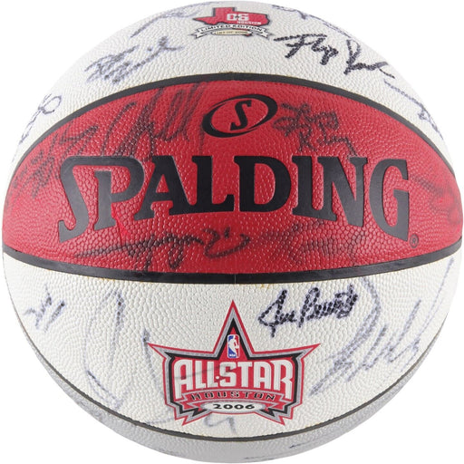 Kobe Bryant 2006 NBA All Star Game Team Signed Basketball PSA DNA COA