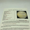 Bill McGowan Single Signed 1925 American League Baseball JSA COA RARE