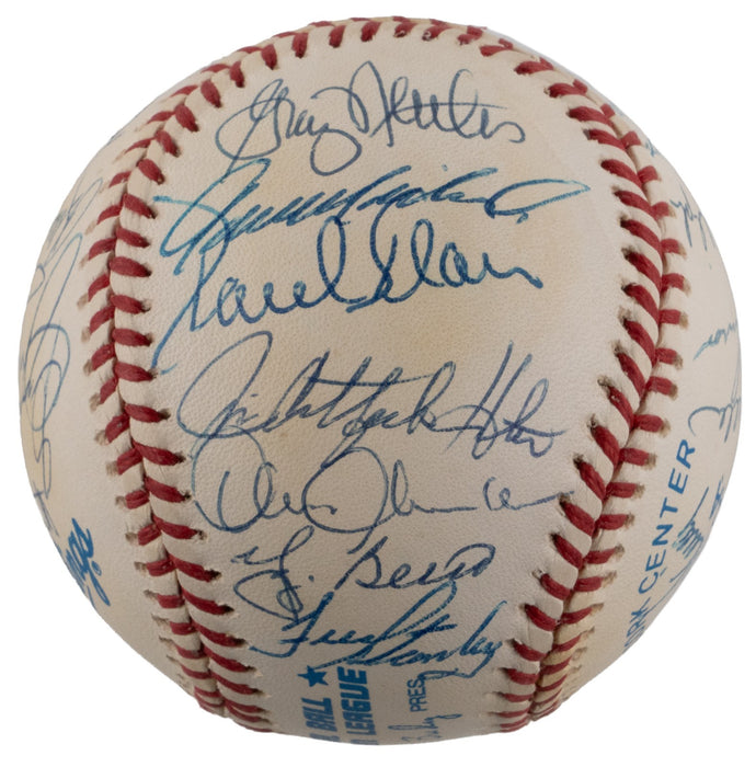 1978 Yankees World Series Champs Team Signed Baseball JSA COA