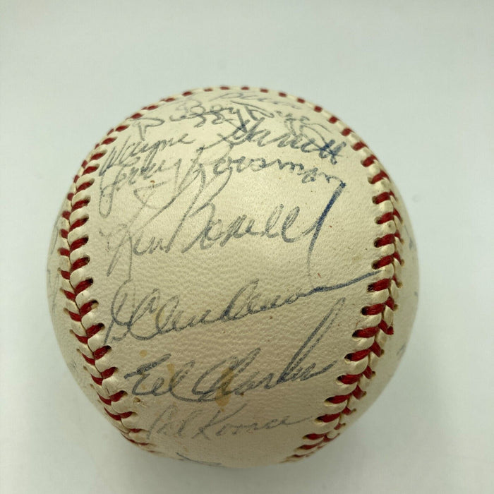 1969 New York Mets World Series Champs Team Signed Baseball Tom Seaver PSA DNA